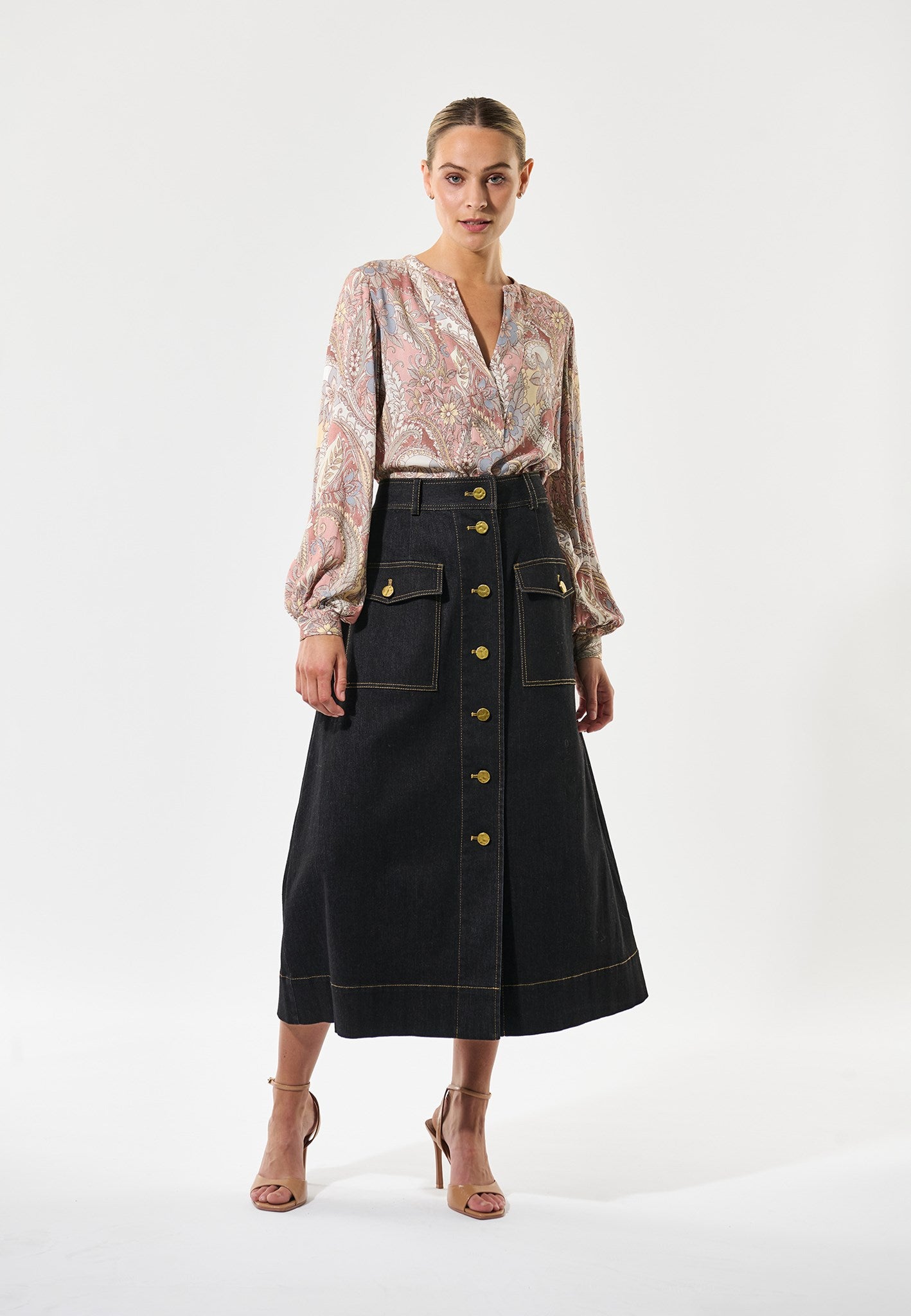 dea kudibal NadiaDEA EV - Blouse - Sayo Dark Rose