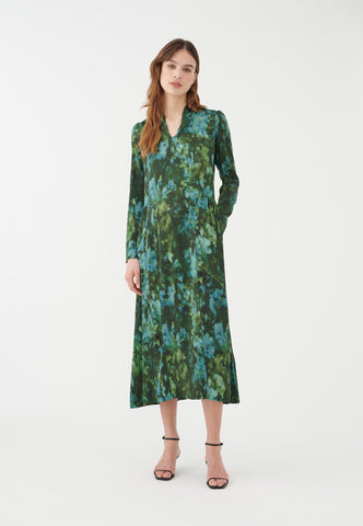 SIMONEDEA - Atlas Army | Midi silk dress | DEA KUDIBAL SIMONEDEA - Atlas Army | Midi silk dress | DEA KUDIBAL