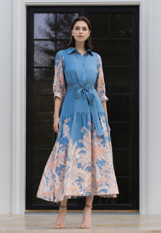 dea kudibal maxi dress Dea Kudibal Silk Floral Celestina Dress
